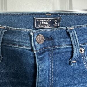 Abercrombie & Fitch Women's Blue Jean Leggings